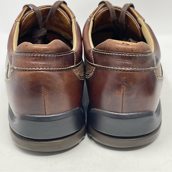 Rockport Powered by DMX Shoes Mens 9.5 M Brown Leather Comfort Casual Oxford main image 4